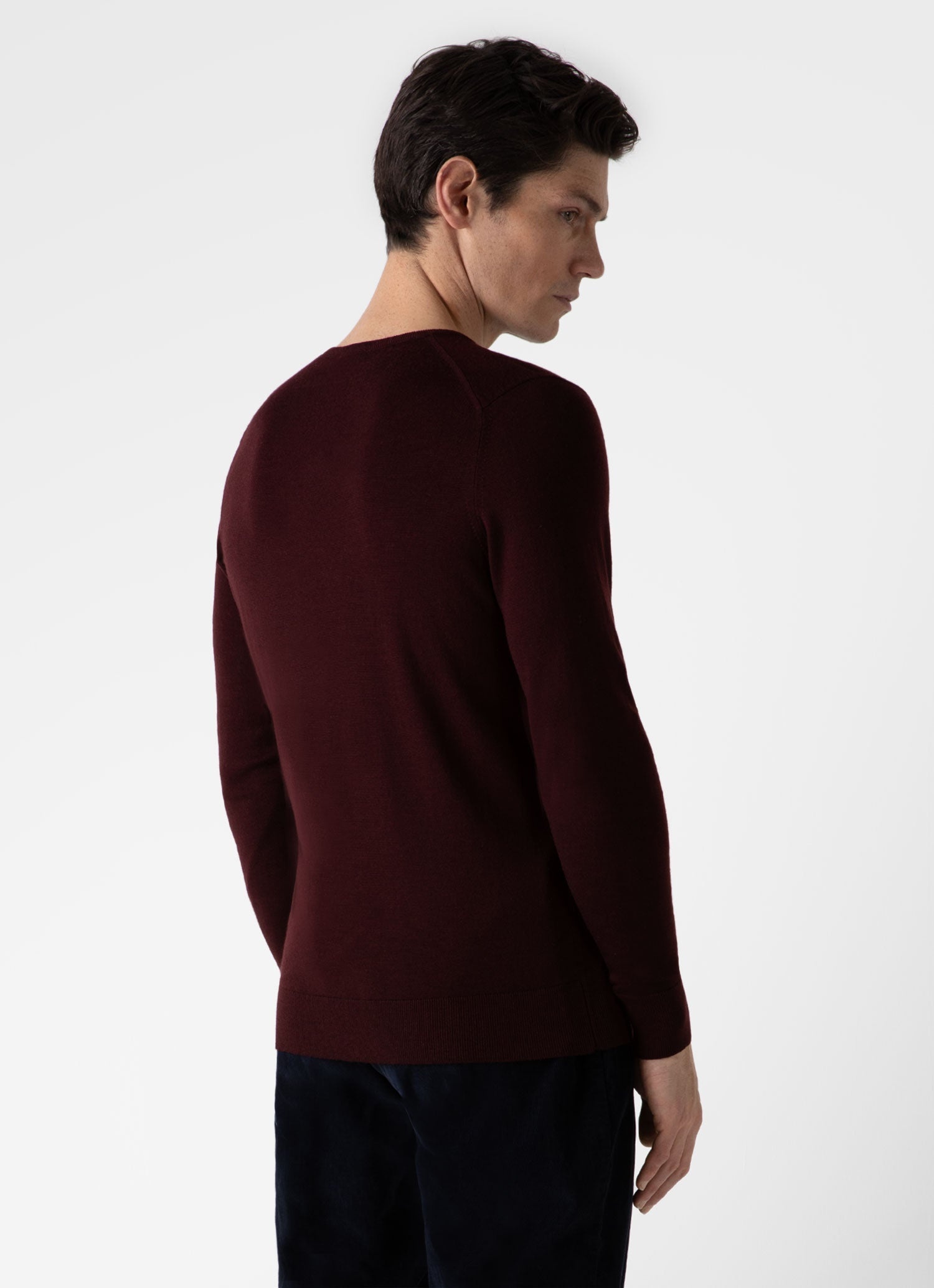 Fine Merino Wool Crew Neck - 4