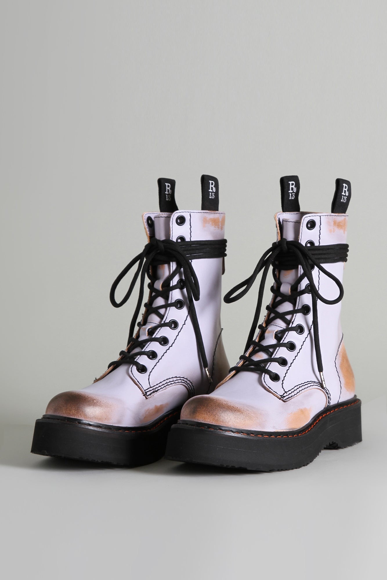 SINGLE STACK BOOT - LILAC - 1