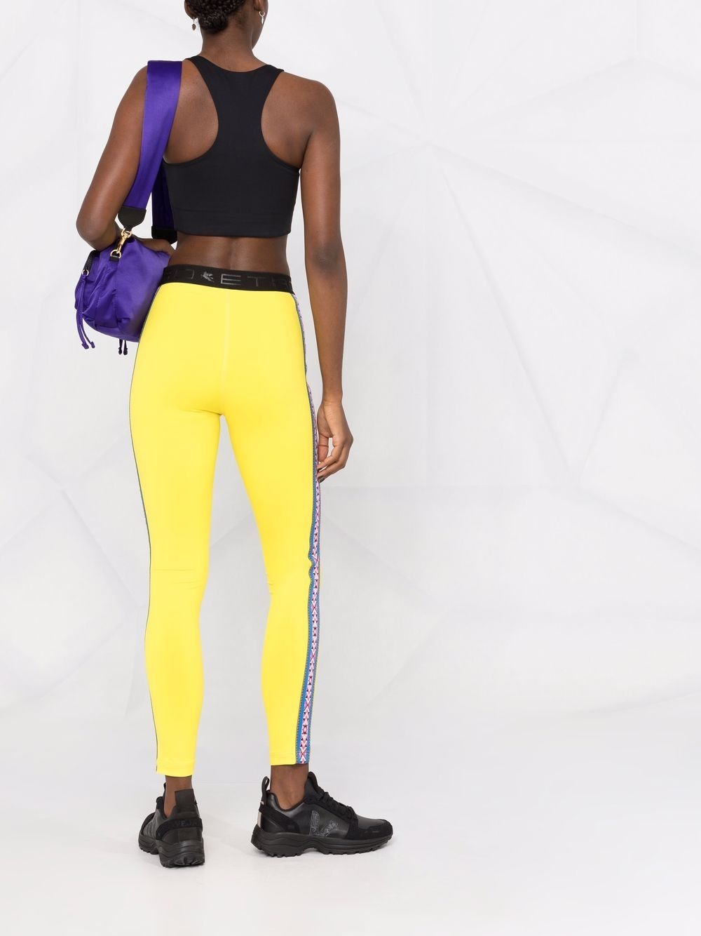 logo-print leggings - 4