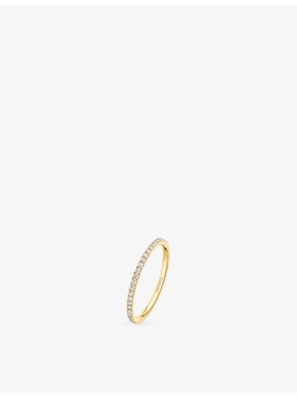 Gatsby Small Wedding 18ct Gold And 0.26ct Diamond Ring - 1