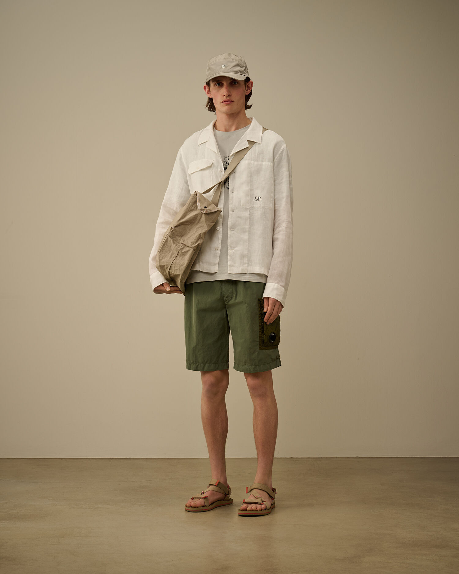 Flatt Nylon Mixed Cargo Swim Shorts - 2