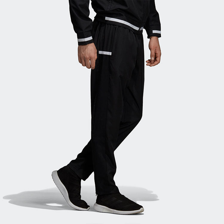 Men's adidas Dry Soccer/Football Sports Pants/Trousers/Joggers Black DW6869 - 6