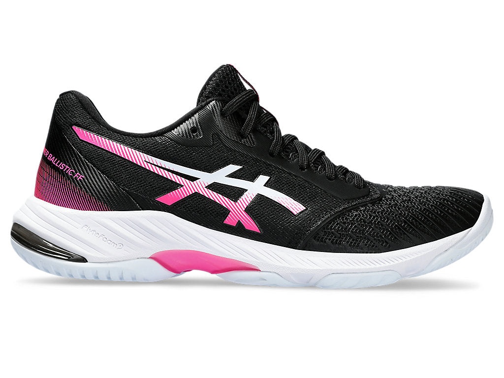 (WMNS) ASICS Netburner Ballistic FF 3 'Black Hot Pink' 1052A069-003 - 2