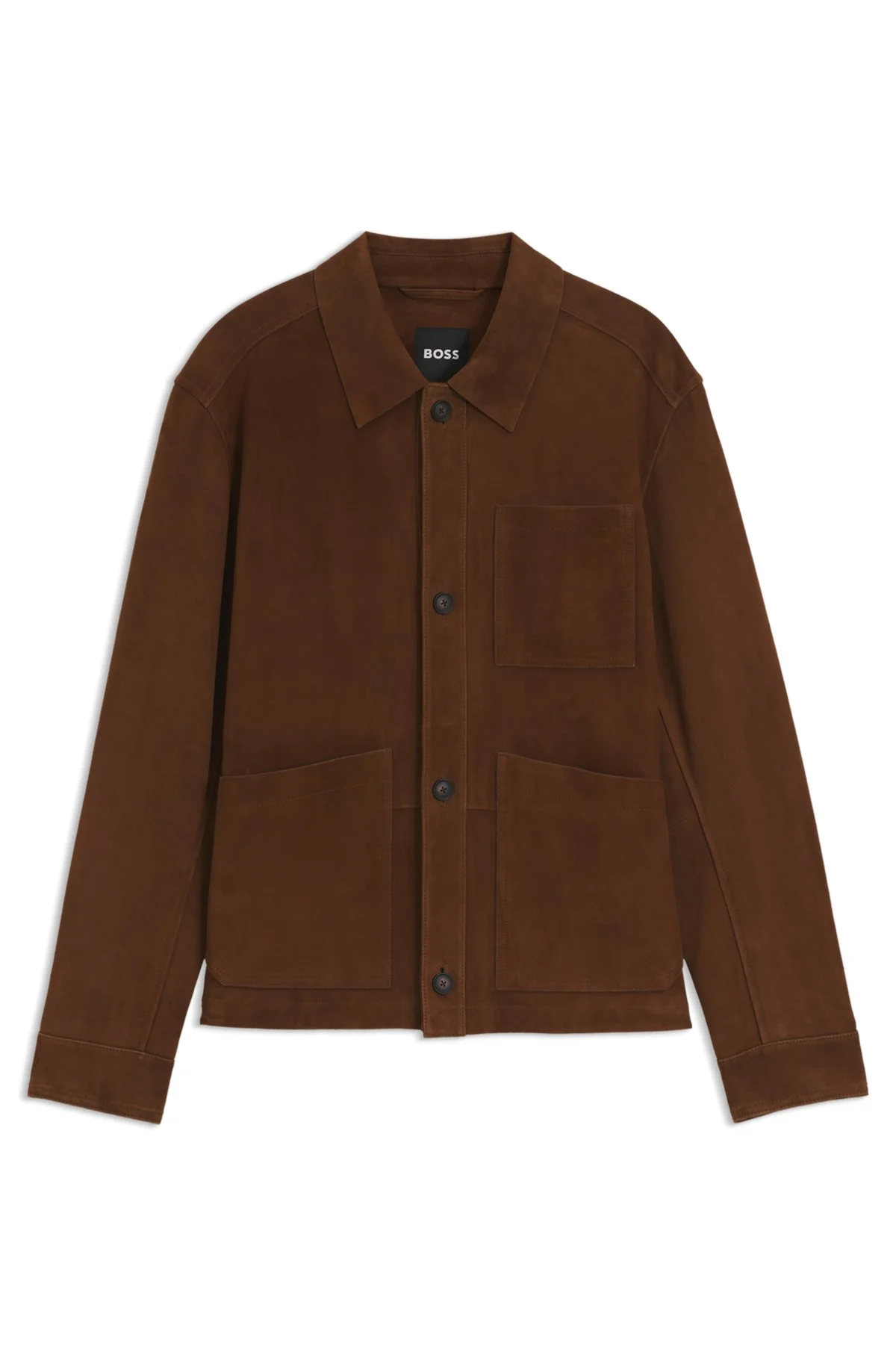 REGULAR-FIT JACKET IN NAPPALAN SUEDE - 1
