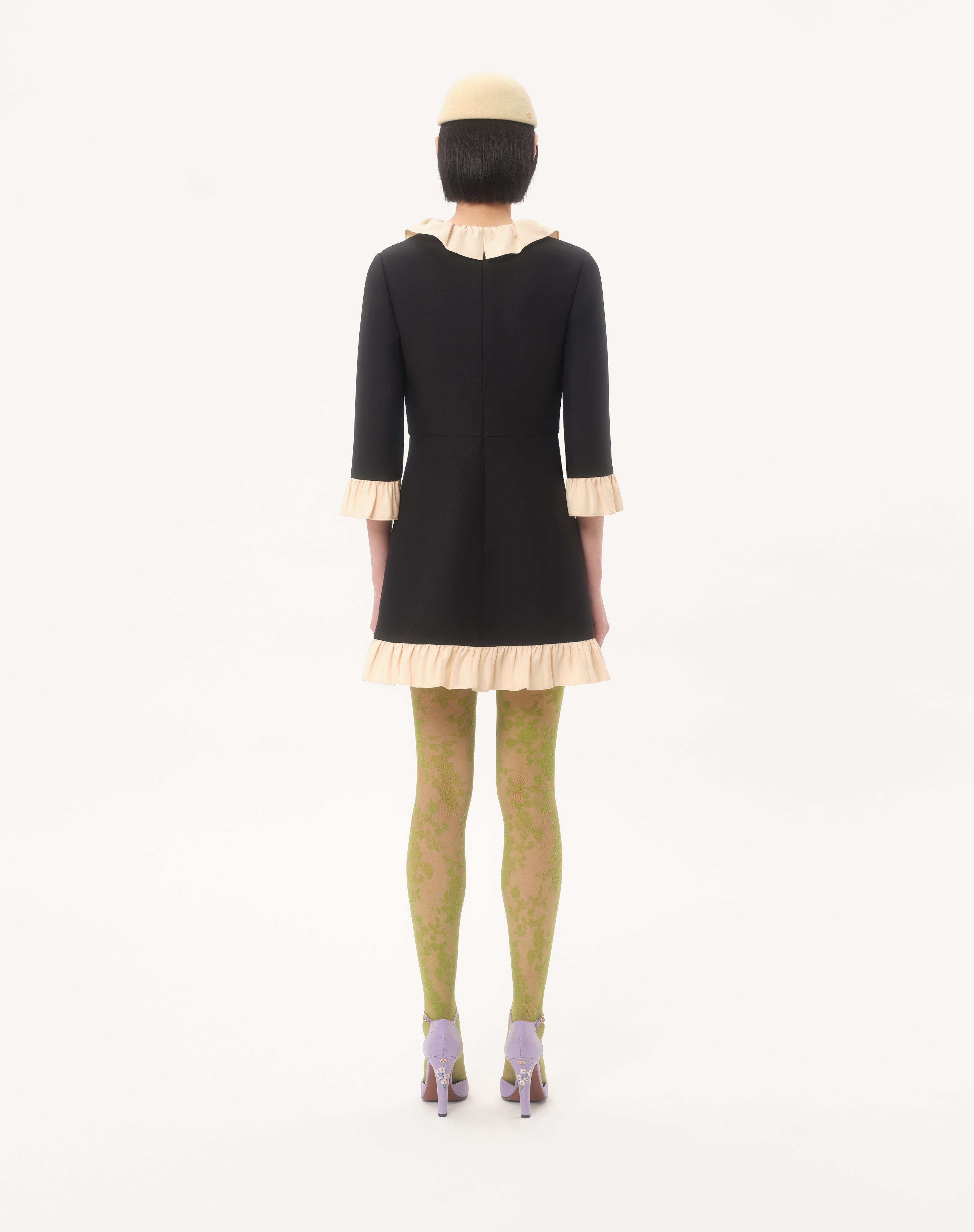 CREPE COUTURE SHORT DRESS - 7