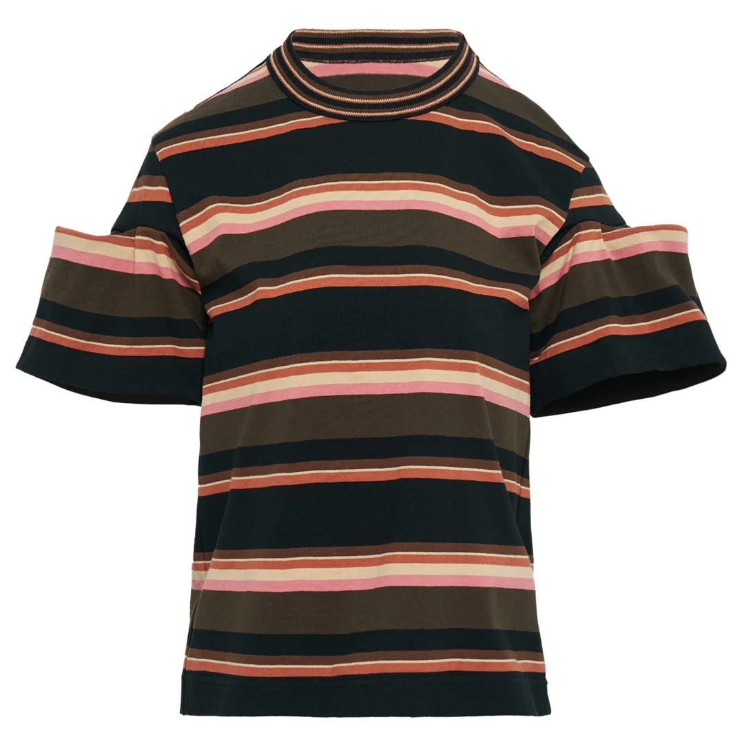 Horizontal Stripe T-Shirt - 1