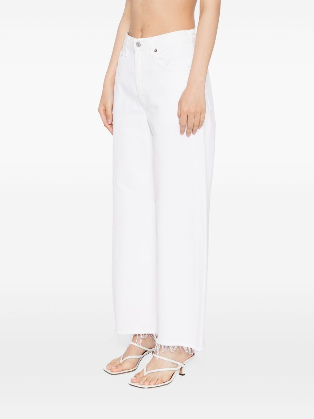 low curve fray jeans - 3