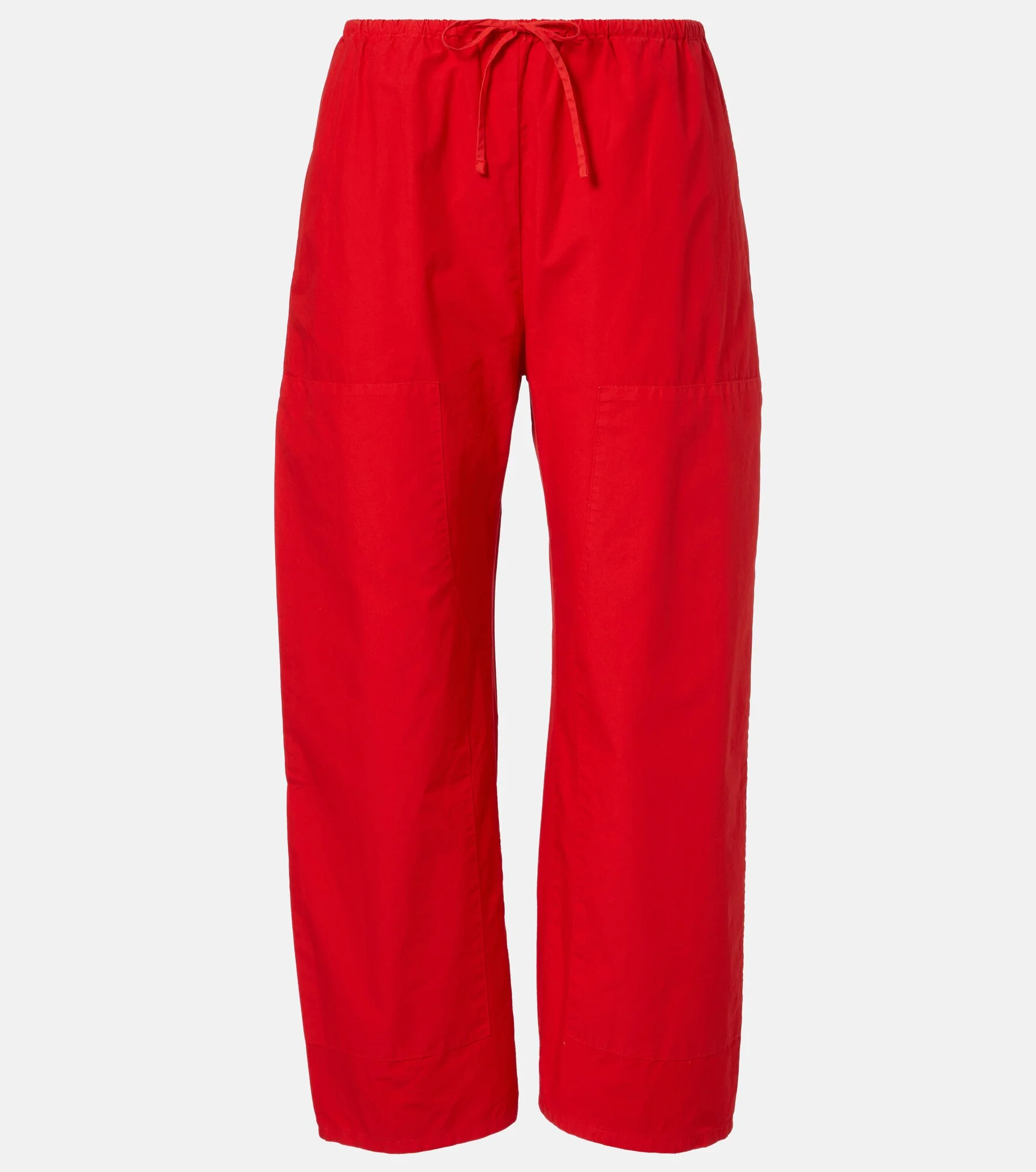 Kyoto cropped cotton wide-leg pants - 1