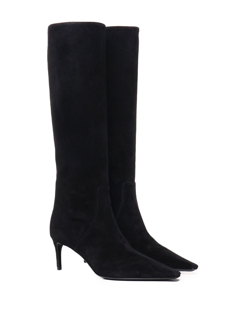 70mm suede knee-high boots - 2