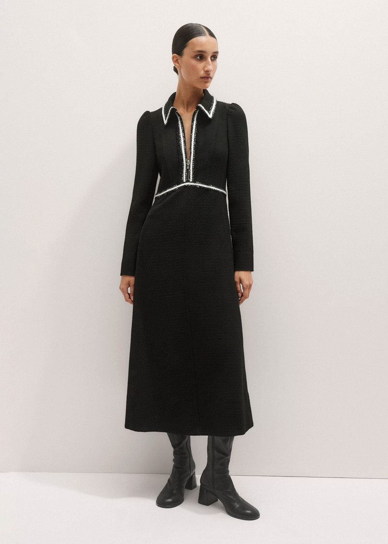 Textured Midi Dress 4