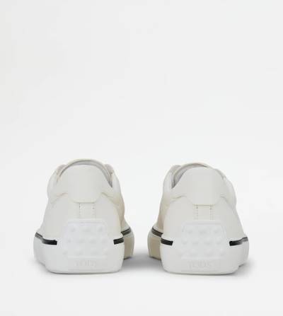 Tod's SNEAKERS IN LEATHER - WHITE outlook