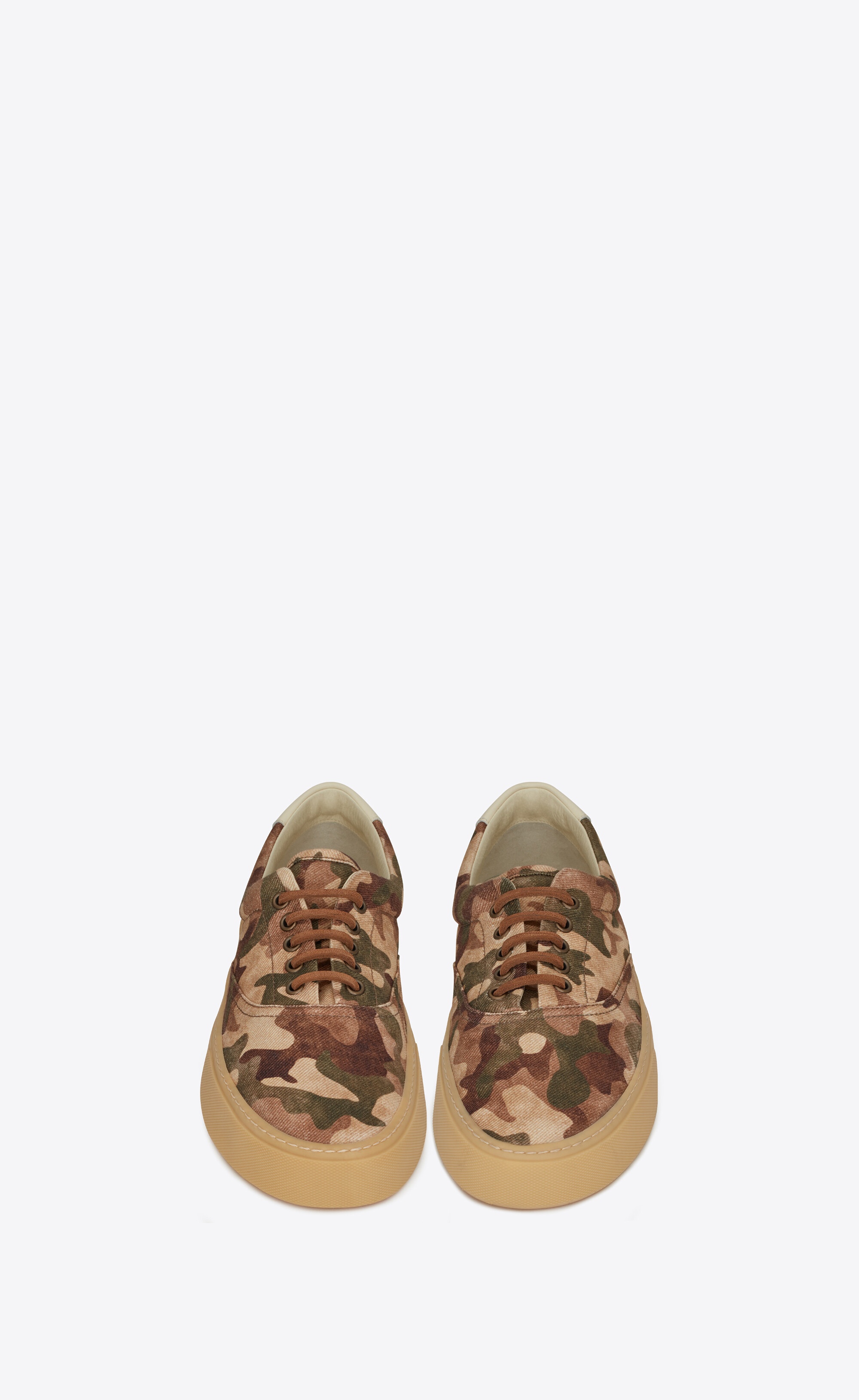 venice sneakers in camouflage-print canvas - 2