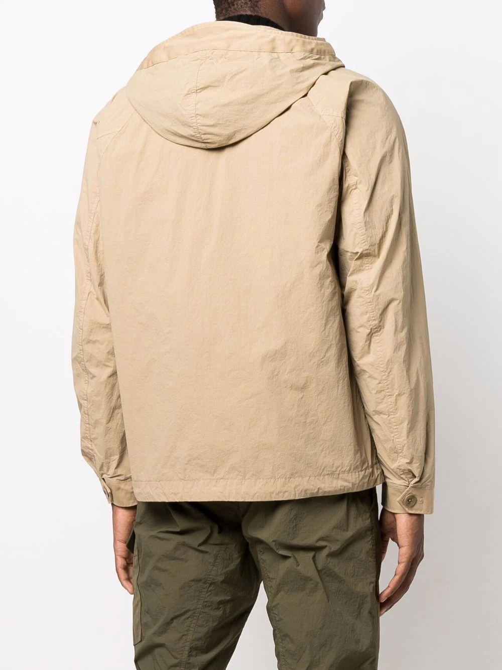 mid-layer panelled hooded jacket - 4