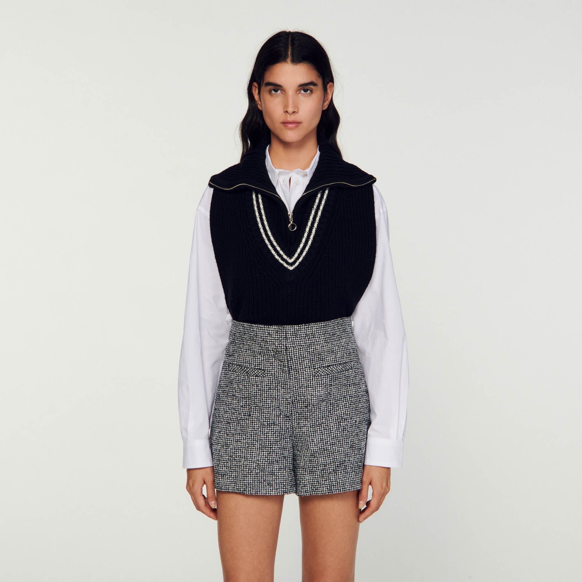 HOUNDSTOOTH SHORTS - 5