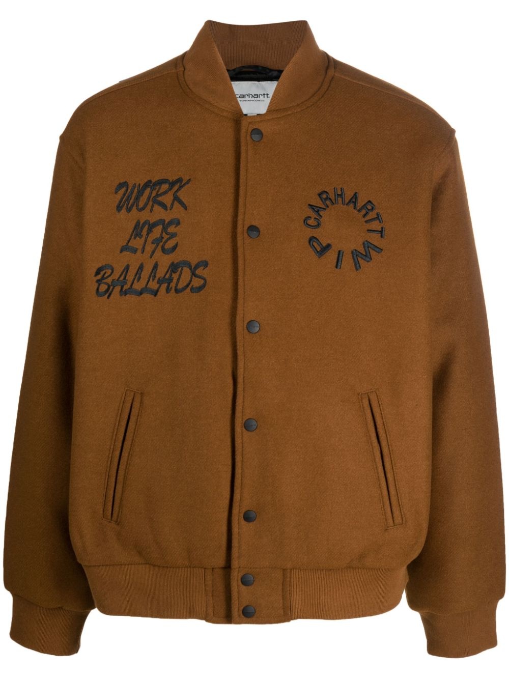 Work Varsity felted bomber - 1