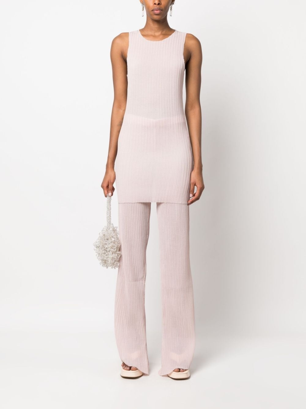 rib-knit dress - 2