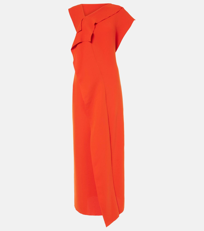 Asymmetric maxi dress - 1