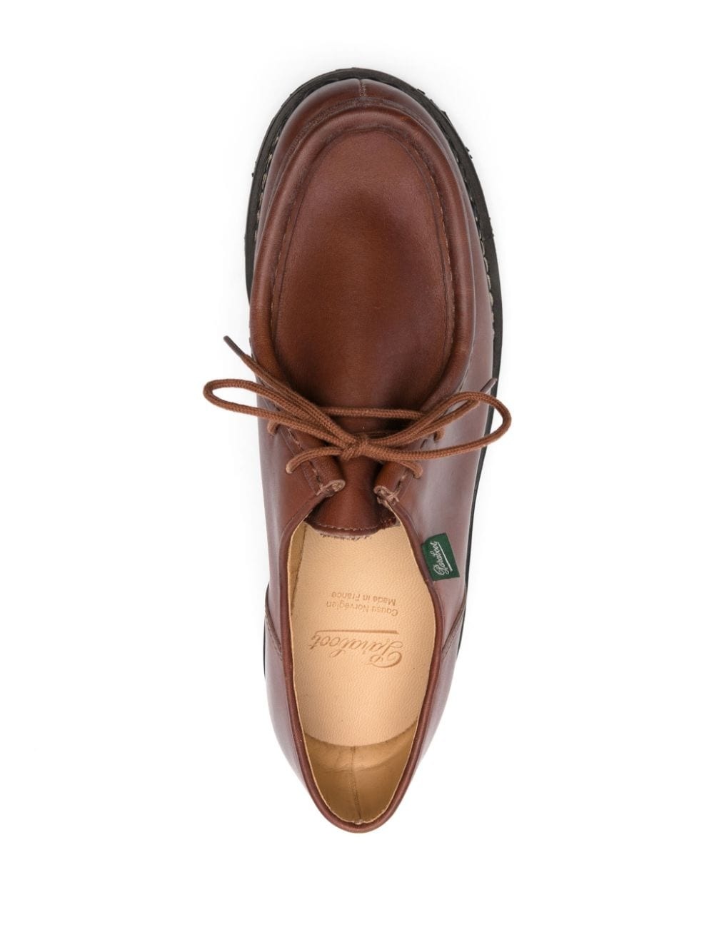 Michael leather derby shoes - 4