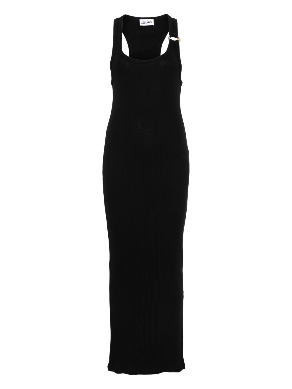 scoop-neck dress - 1