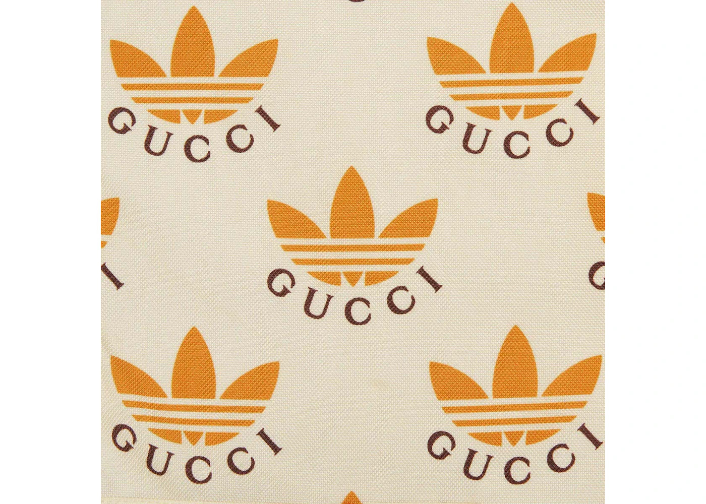 Gucci x adidas Trefoil Print Jacket Ivory/Brown - 2
