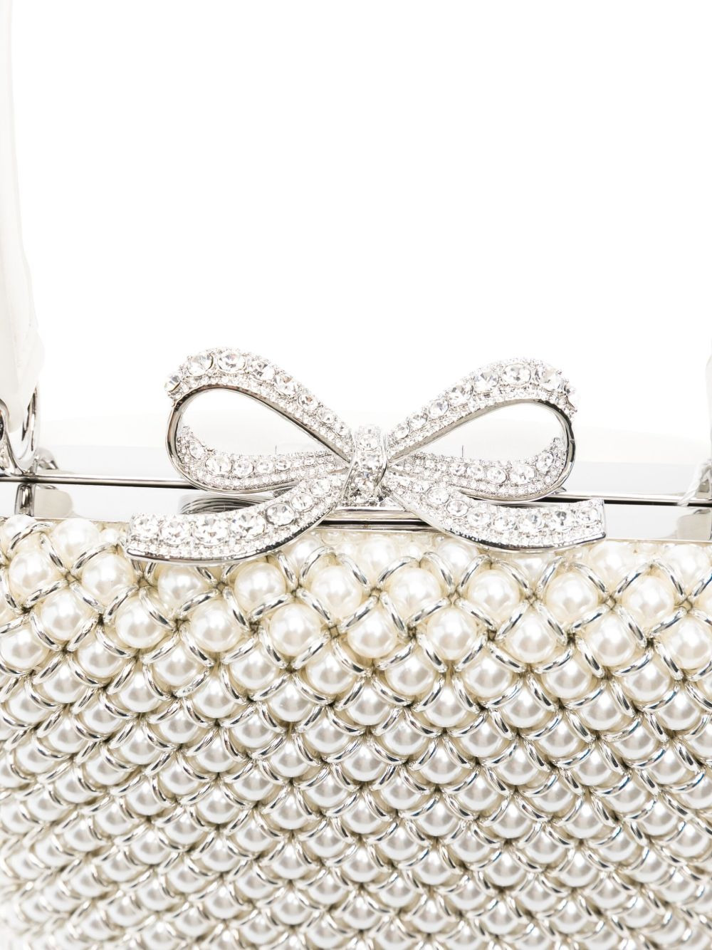 mini pearl-embellishment tote bag - 4