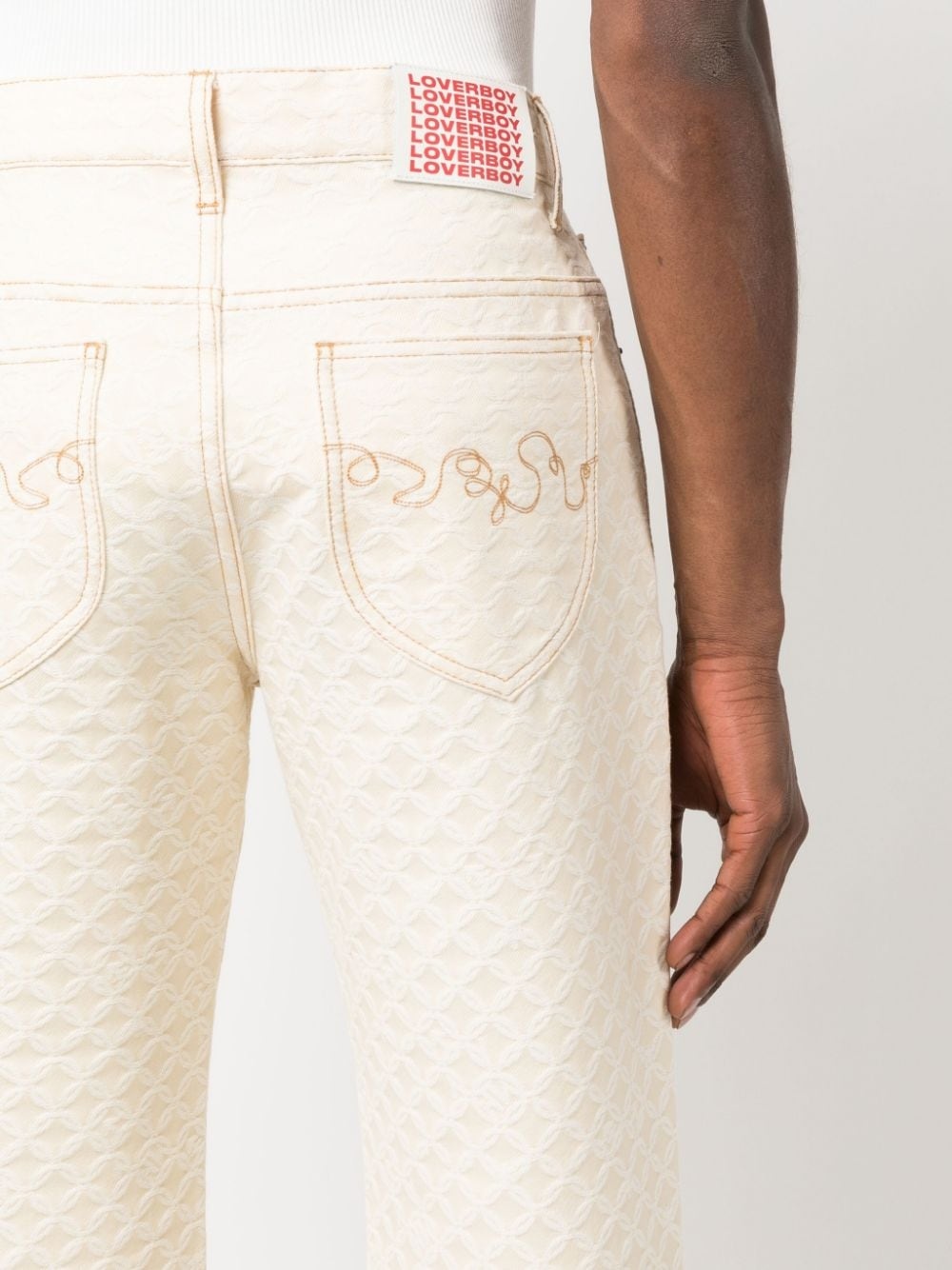straight-leg cut jeans - 5