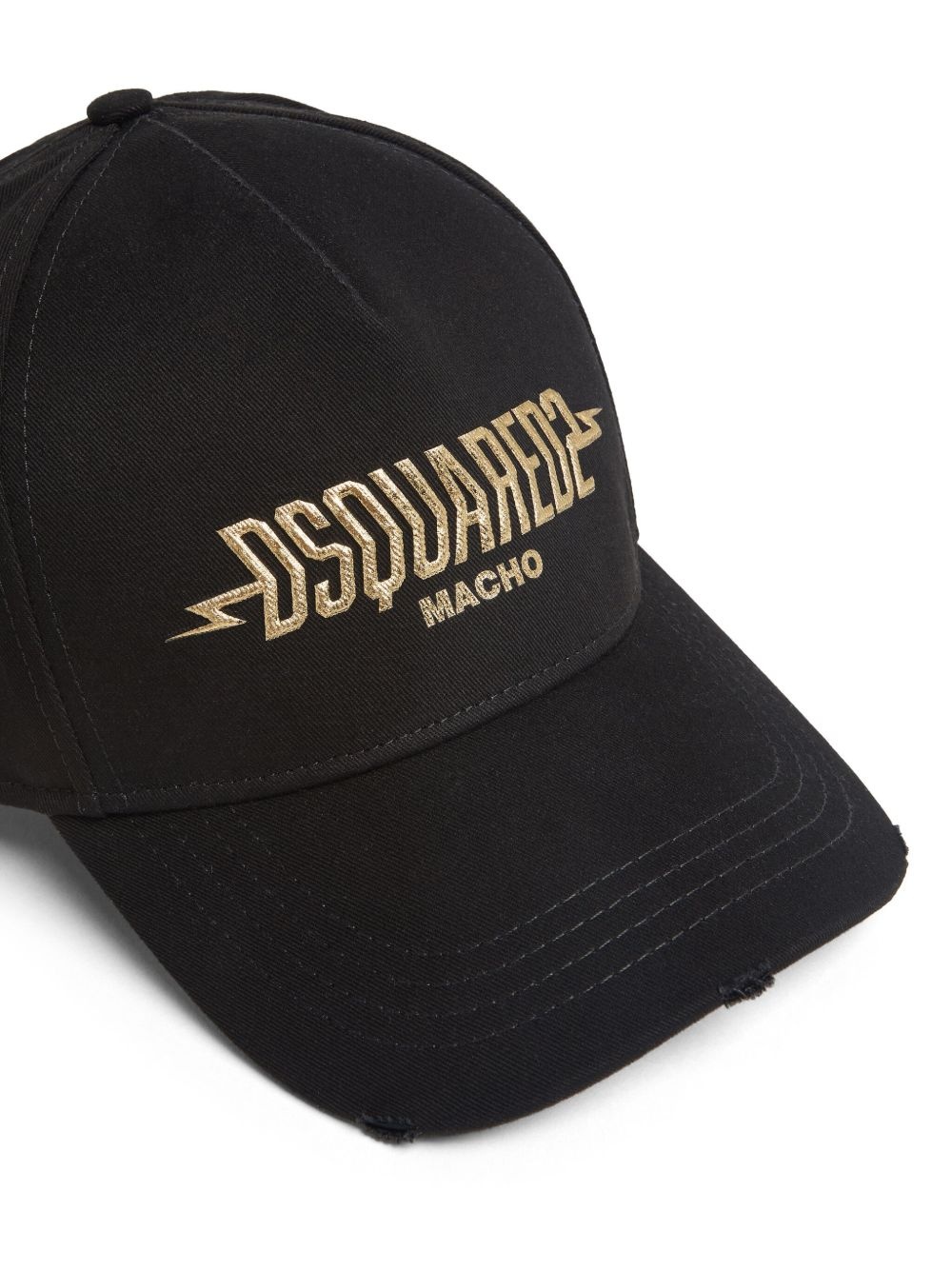 logo print baseball cap - 3