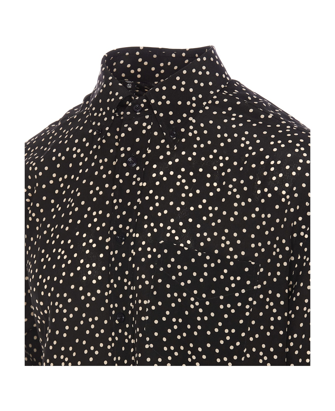 Dot Print Shirt - 3
