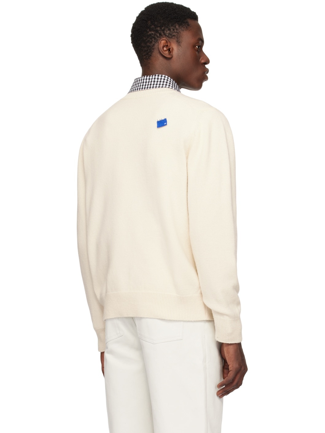Off-White Dropped Shoulder Sweater - 3