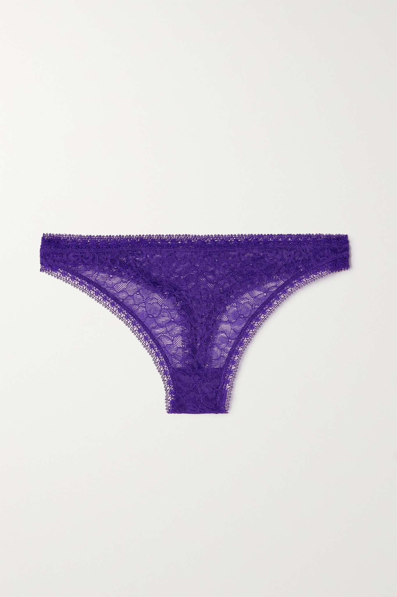 Pensees Reflet stretch-lace thong - 1