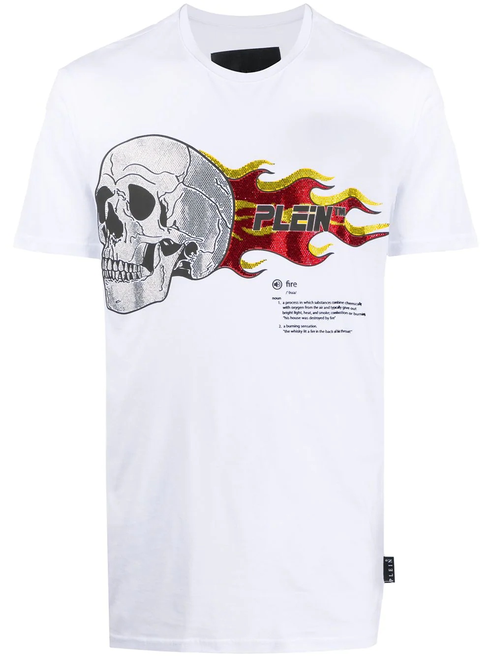 Skull logo print T-shirt - 1