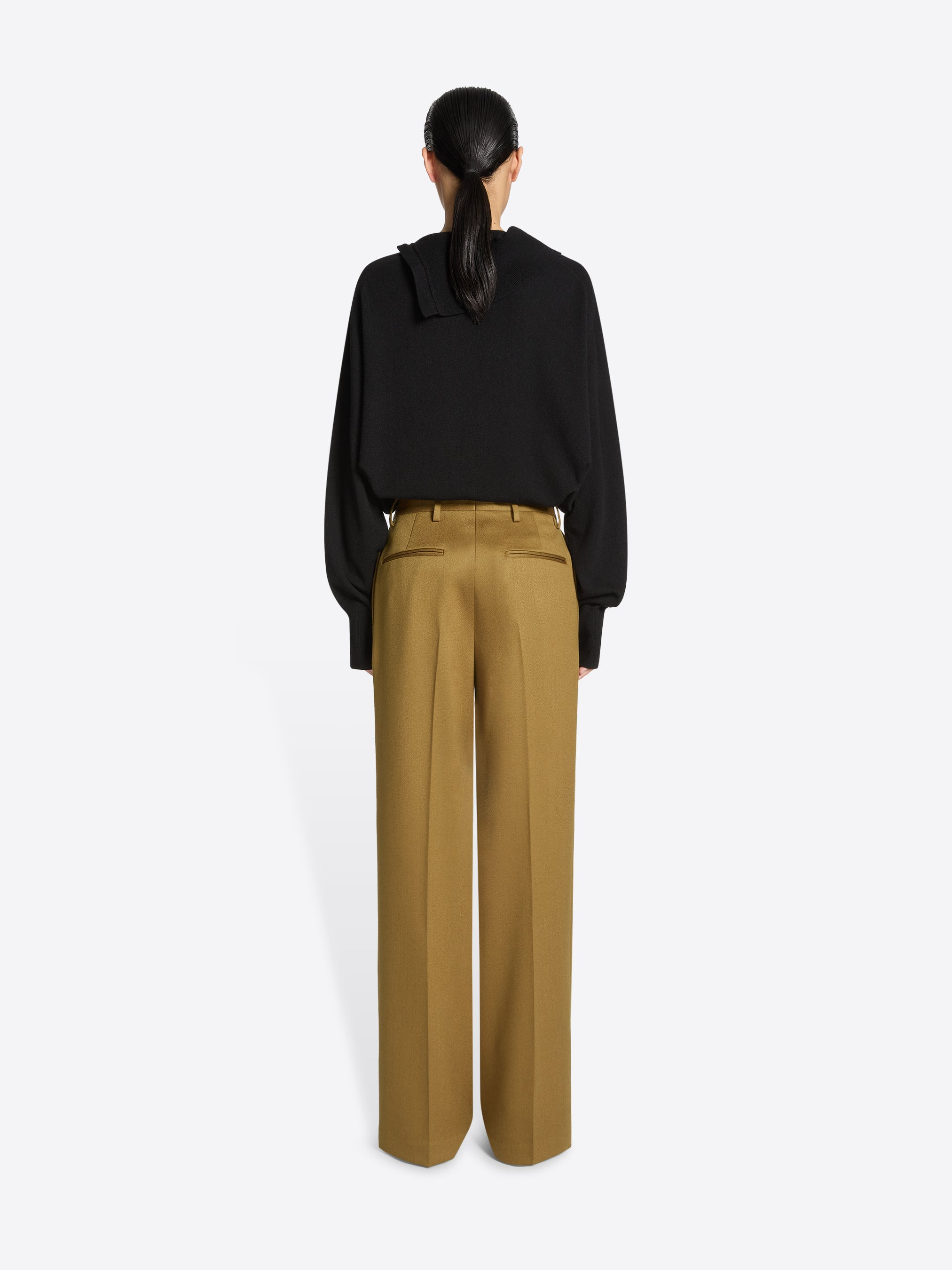 TAILORED WOOL PANTS - 4