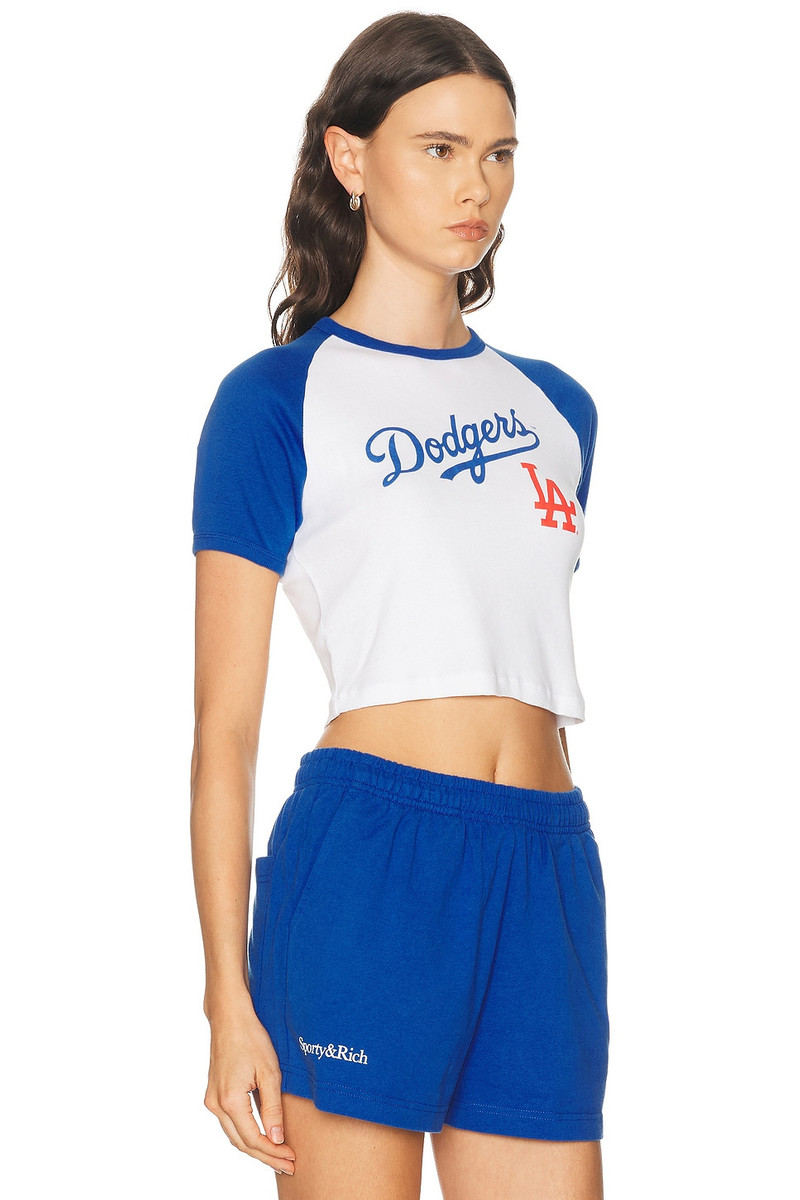 x Dodgers Serif Baby Baseball Tee 2