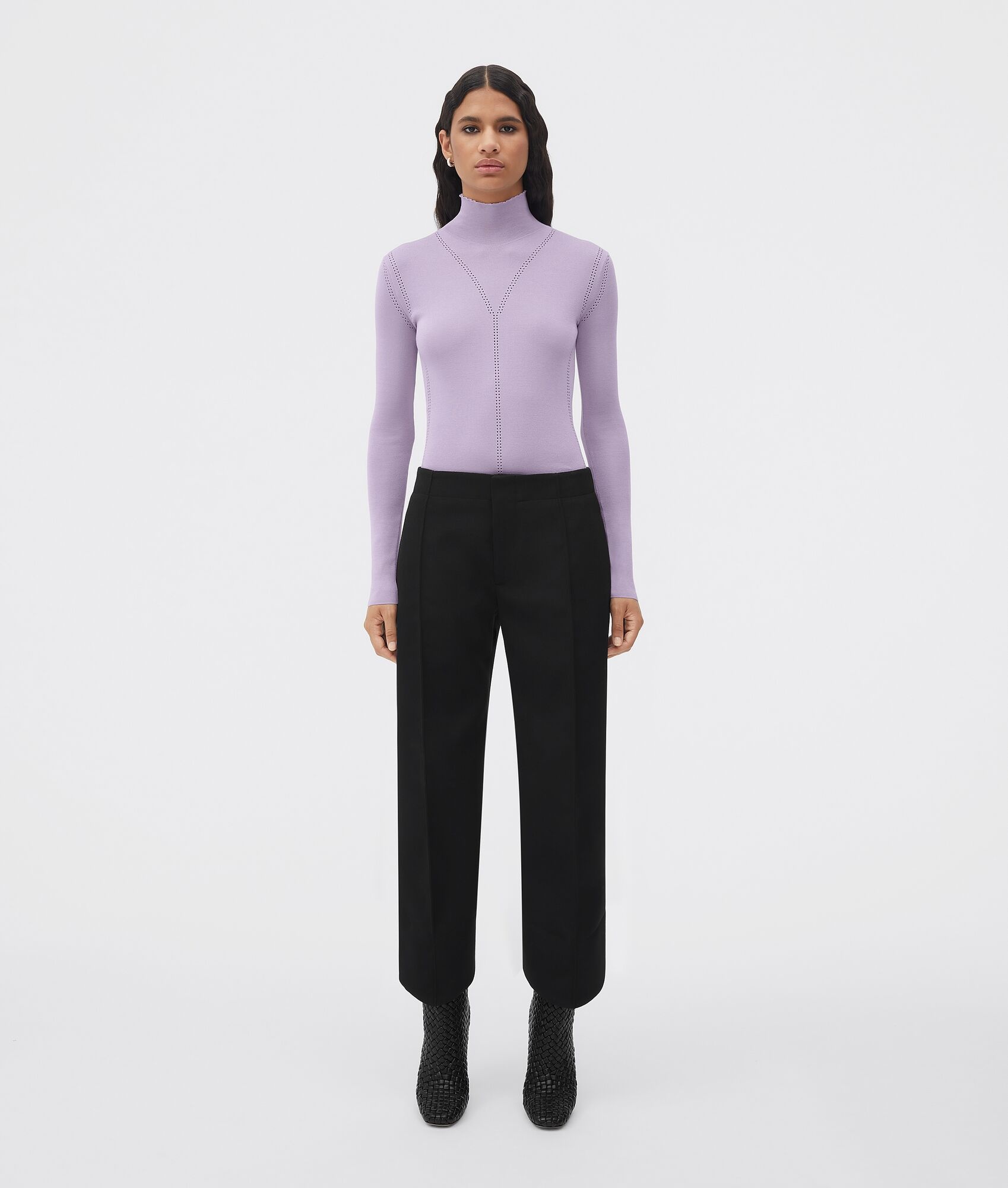 lightweight silk jumper - 1