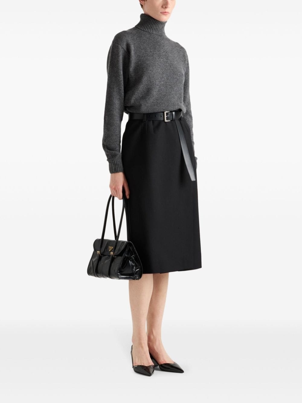 cashmere roll-neck jumper - 2