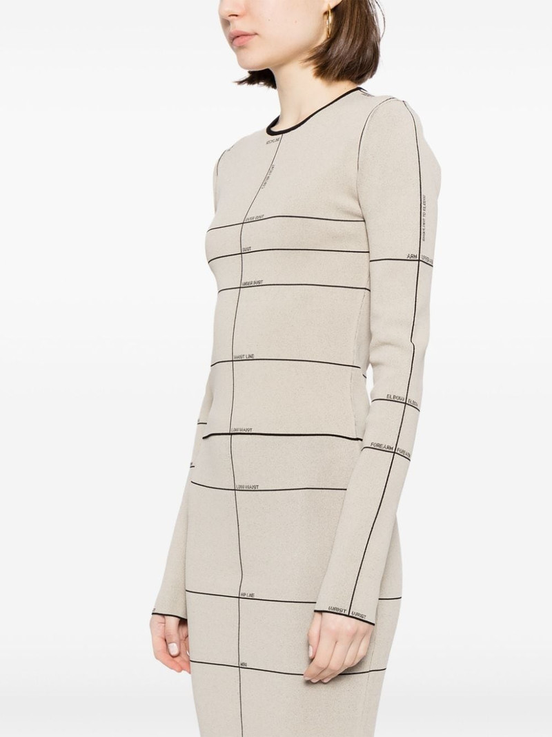 intarsia-knit long-sleeved top 3