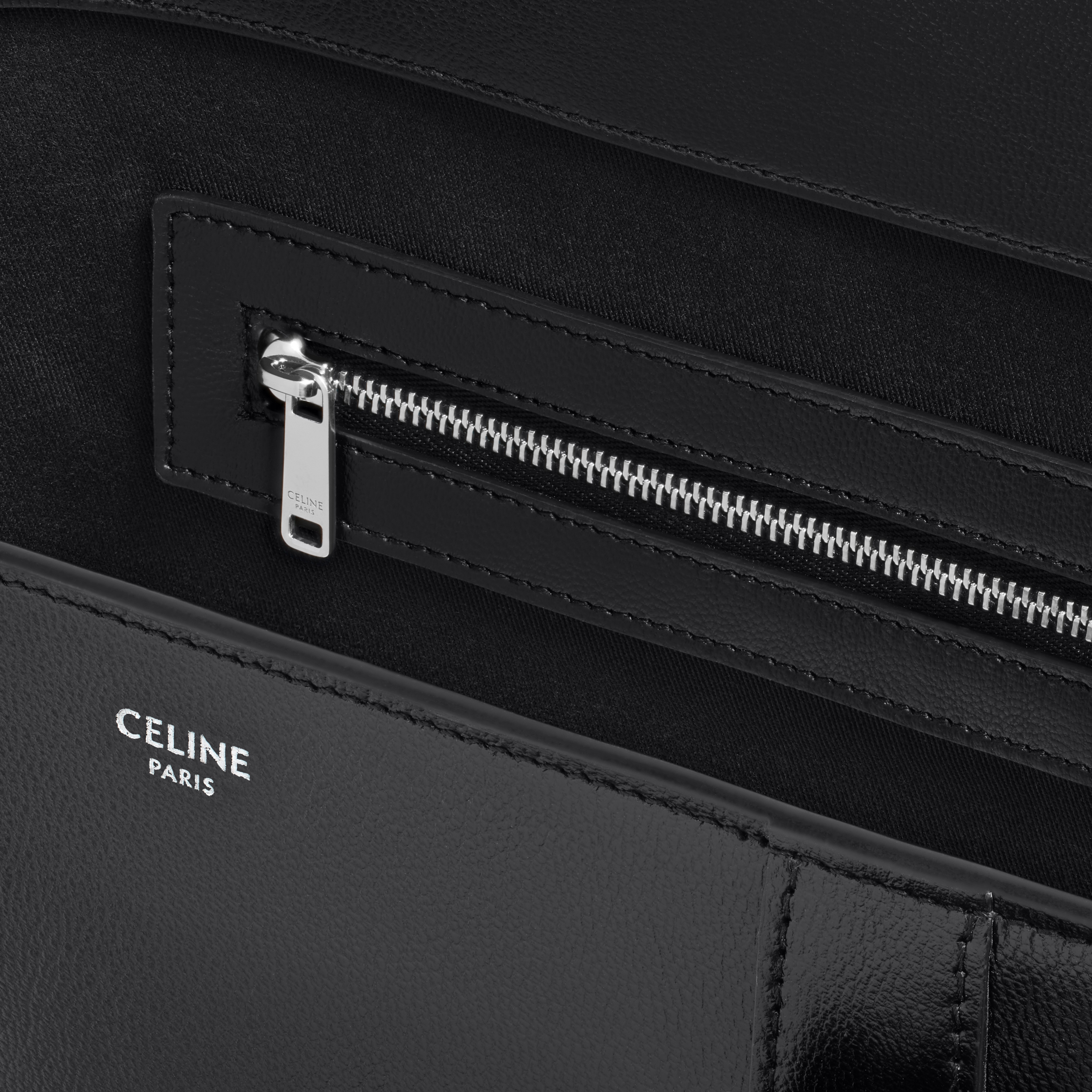 CABAS WITH BUCKLE in SMOOTH CALFSKIN - 6