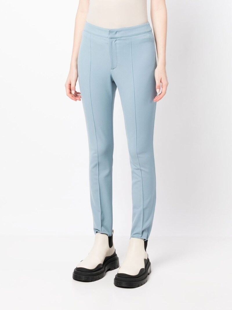 slim-fit stirrup trousers - 3