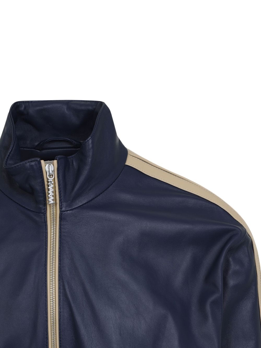 stripe-detailing bomber jacket - 4