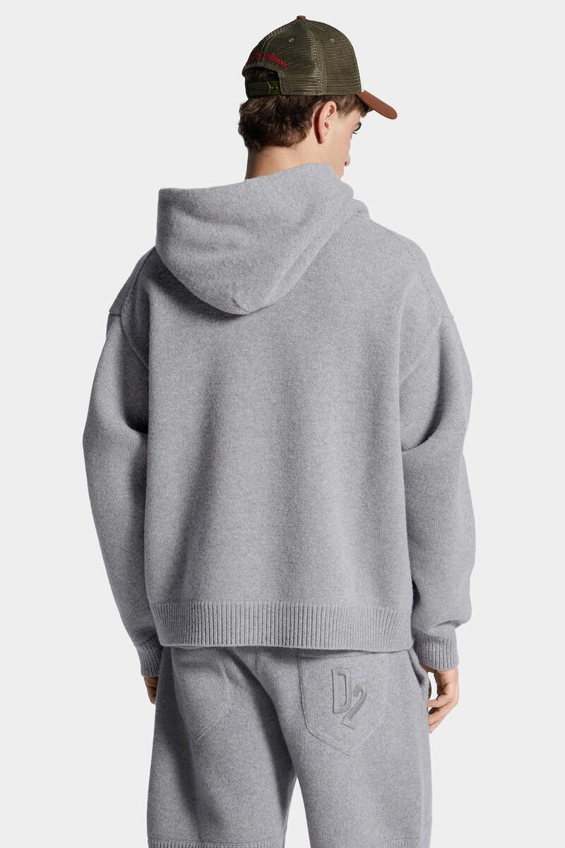 KNIT HOODIE - 4