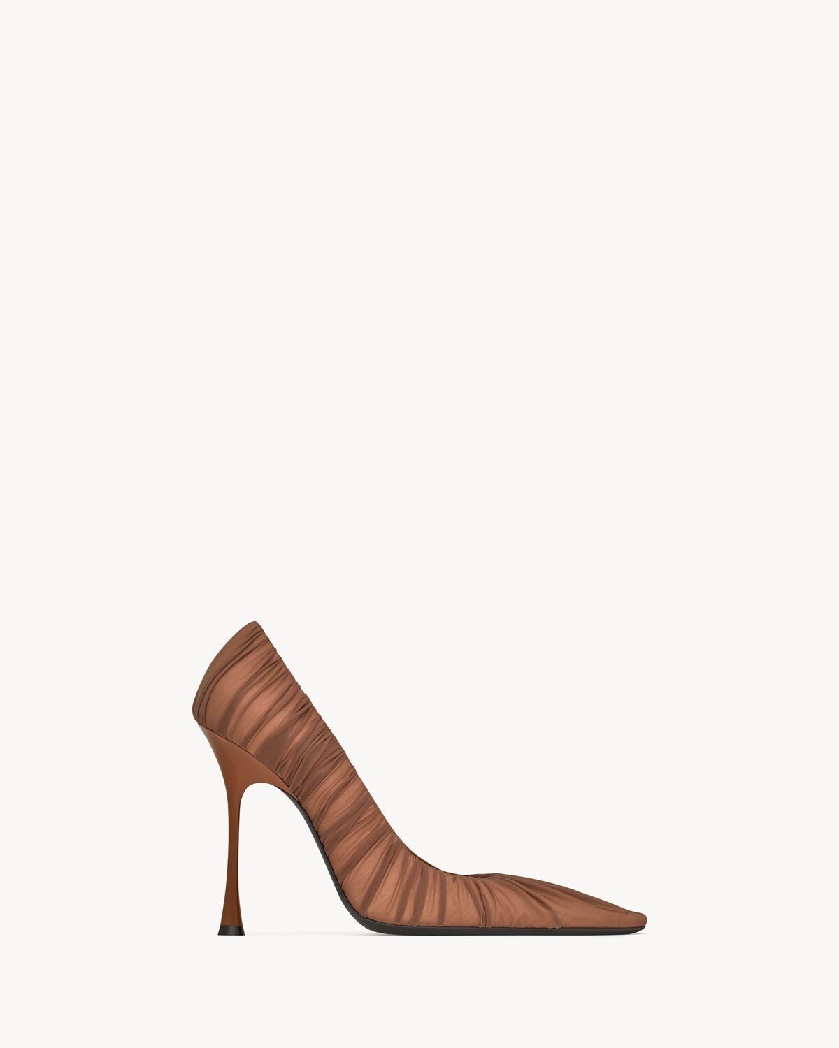 EMMANUELLE PUMPS IN DRAPED JERSEY - 1