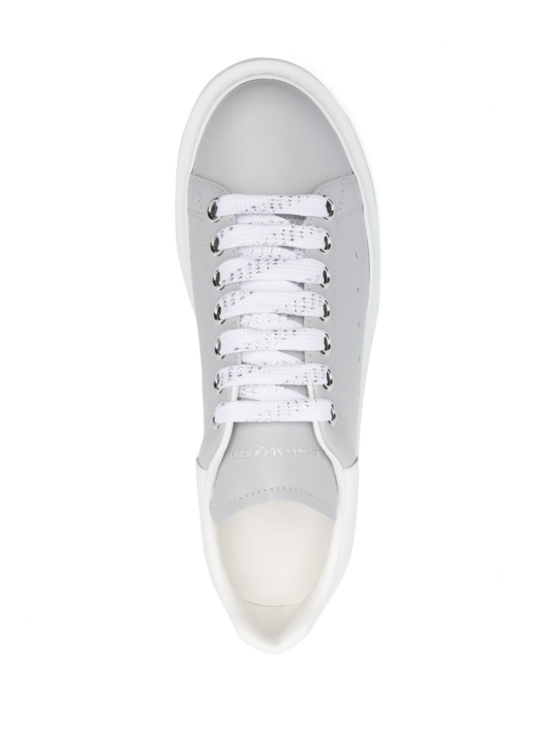 Oversized lace-up sneakers - 4