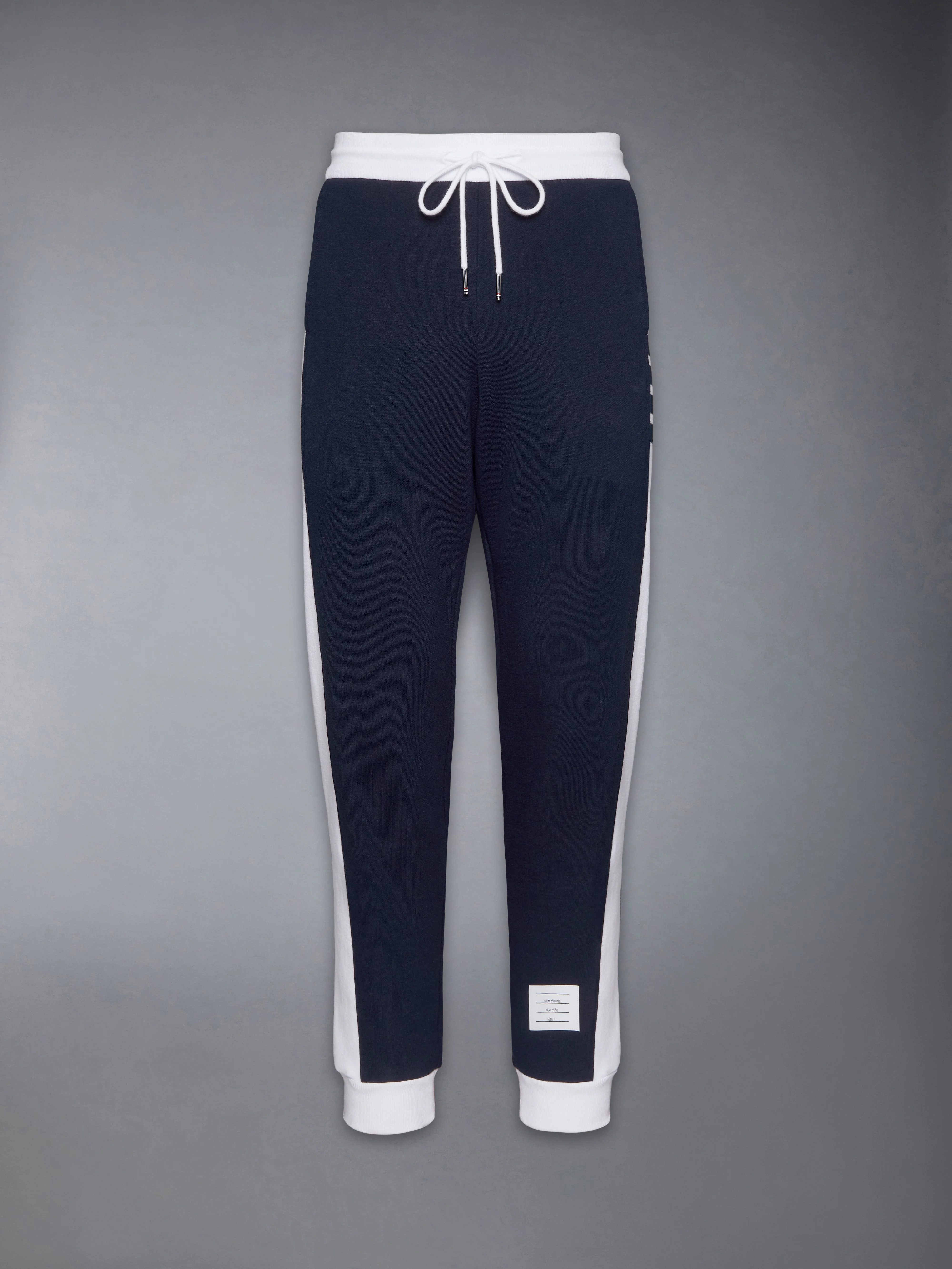 Classic 4-Bar Jersey Loopback Sweatpants - 1
