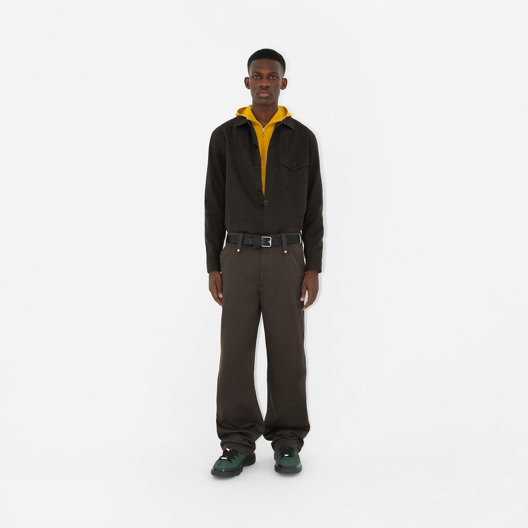 Panelled Cotton Shirt - 2