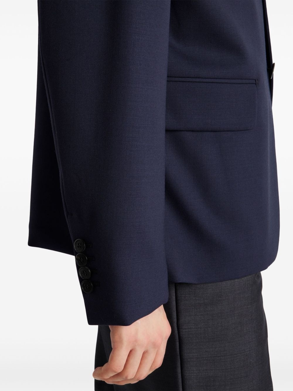 single-breasted blazer - 4
