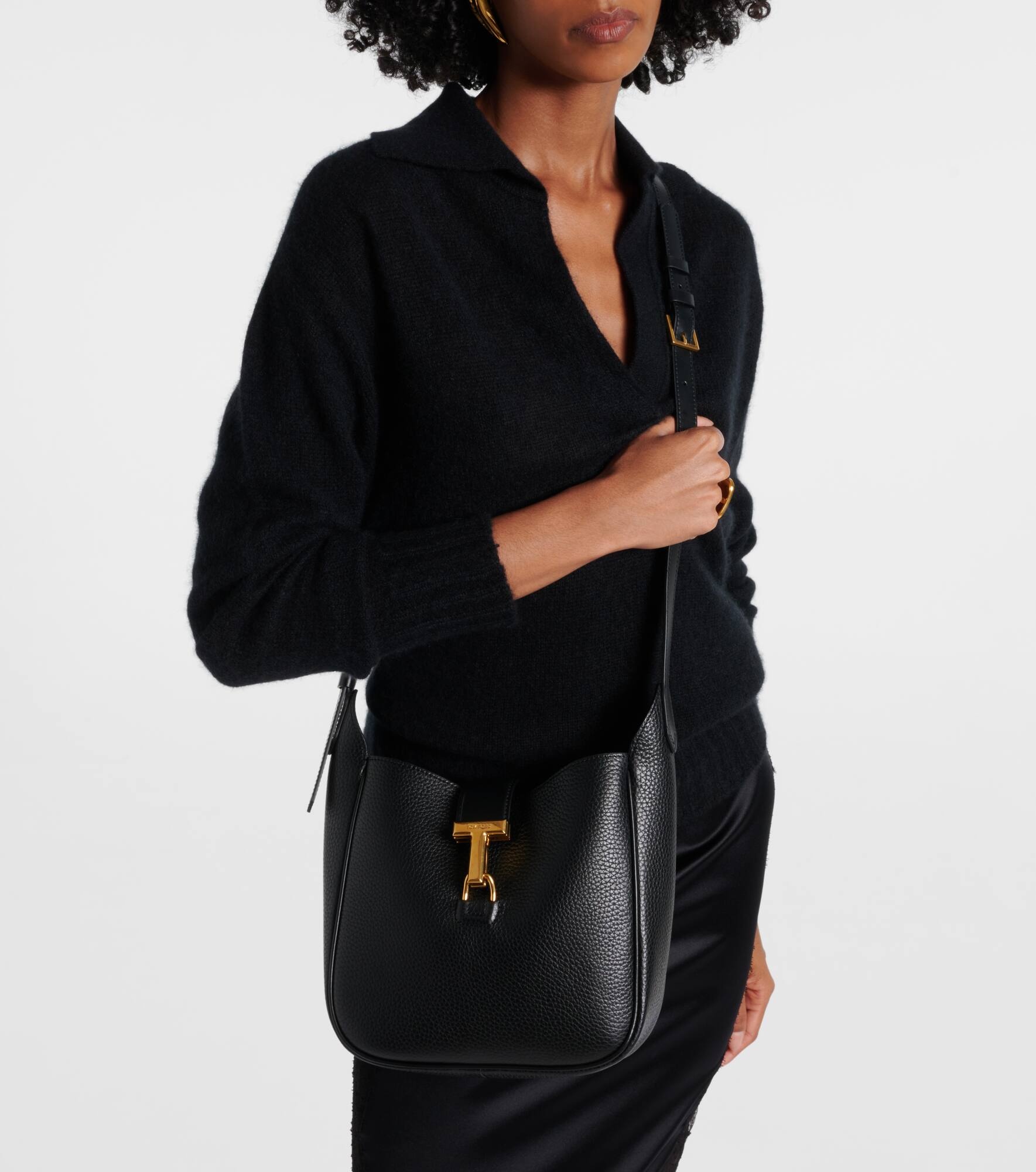 Monarch Small leather tote bag - 6