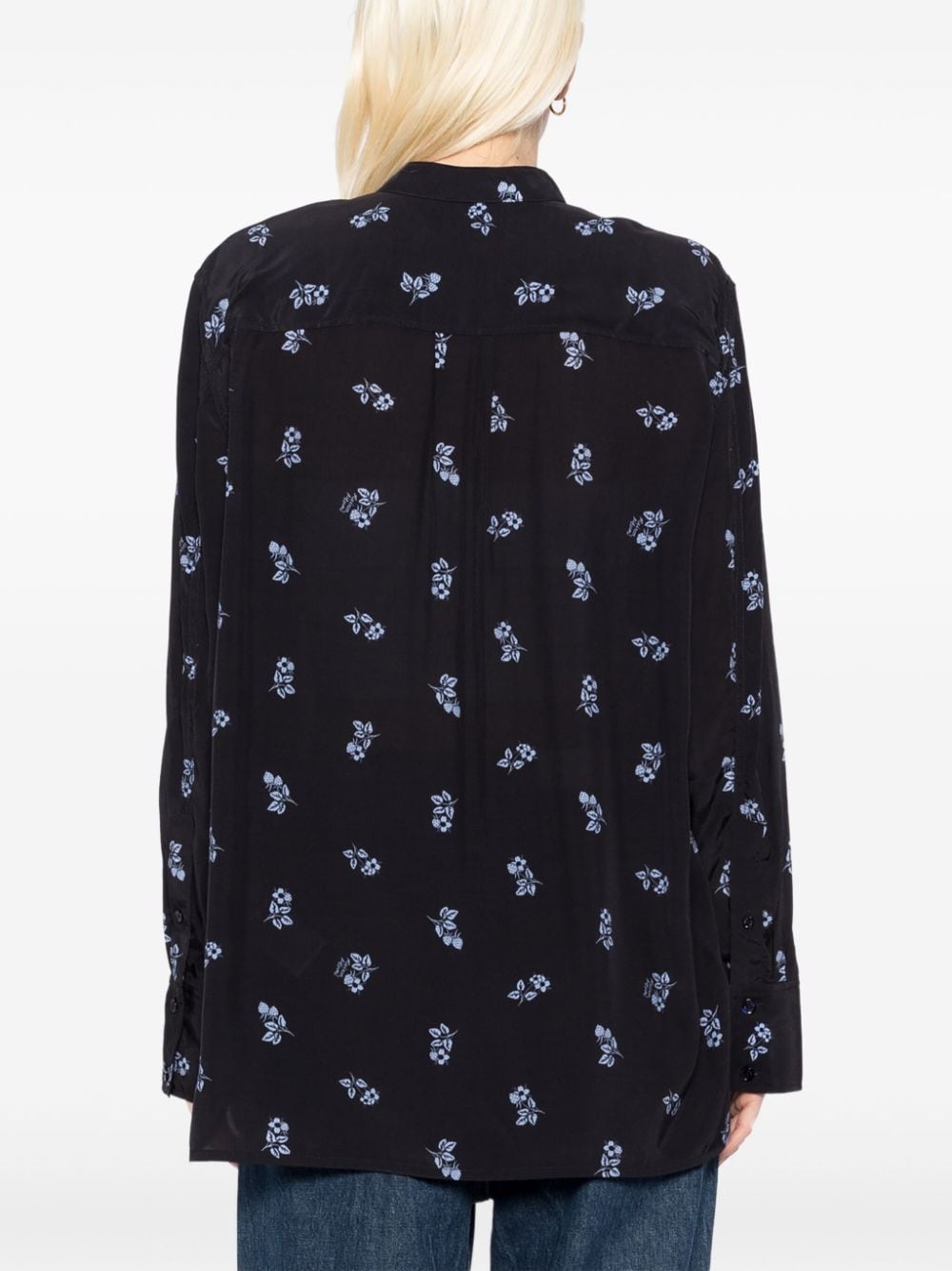 stand collar shirt - 4