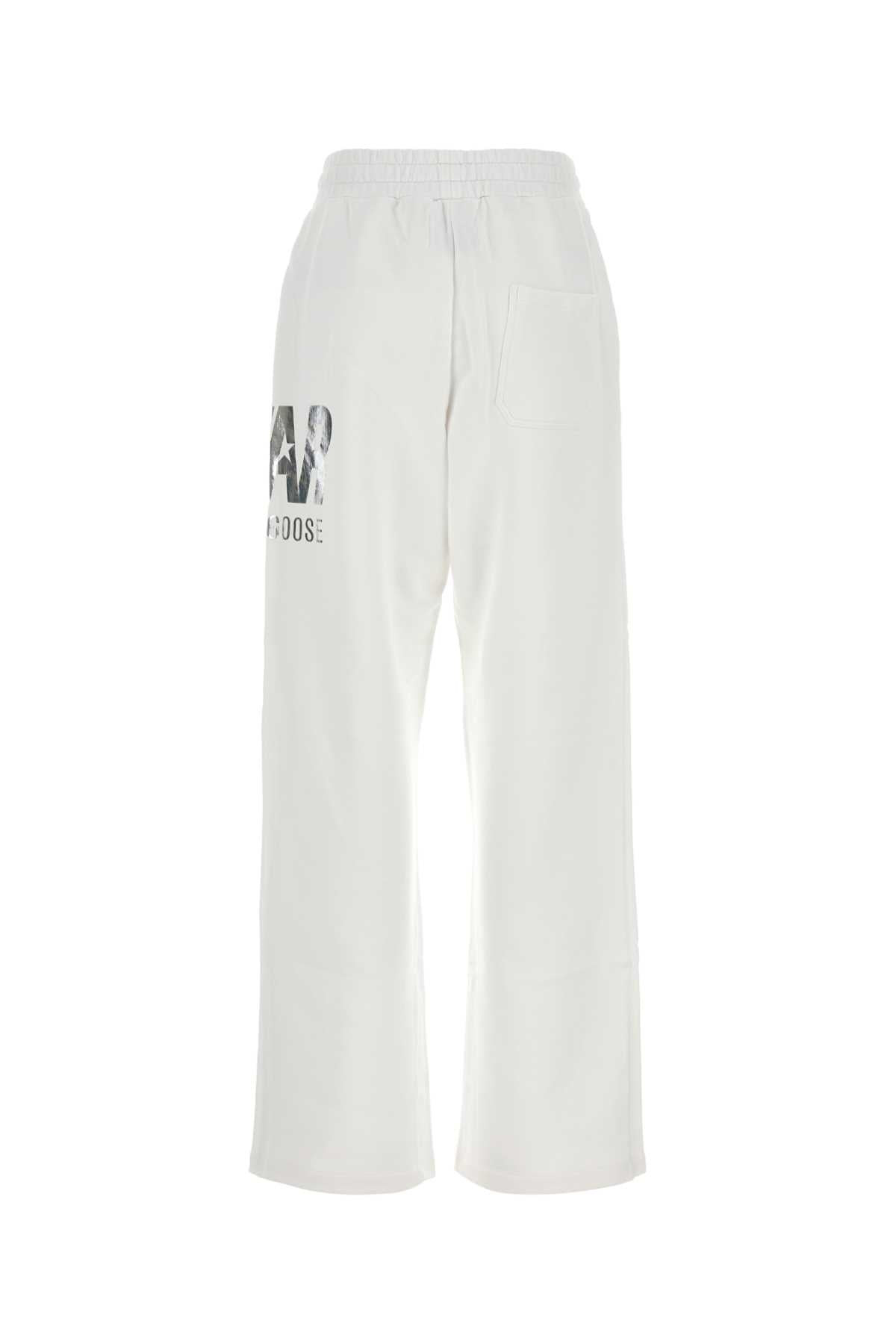 Golden Goose Deluxe Brand Women White Cotton Joggers - 2