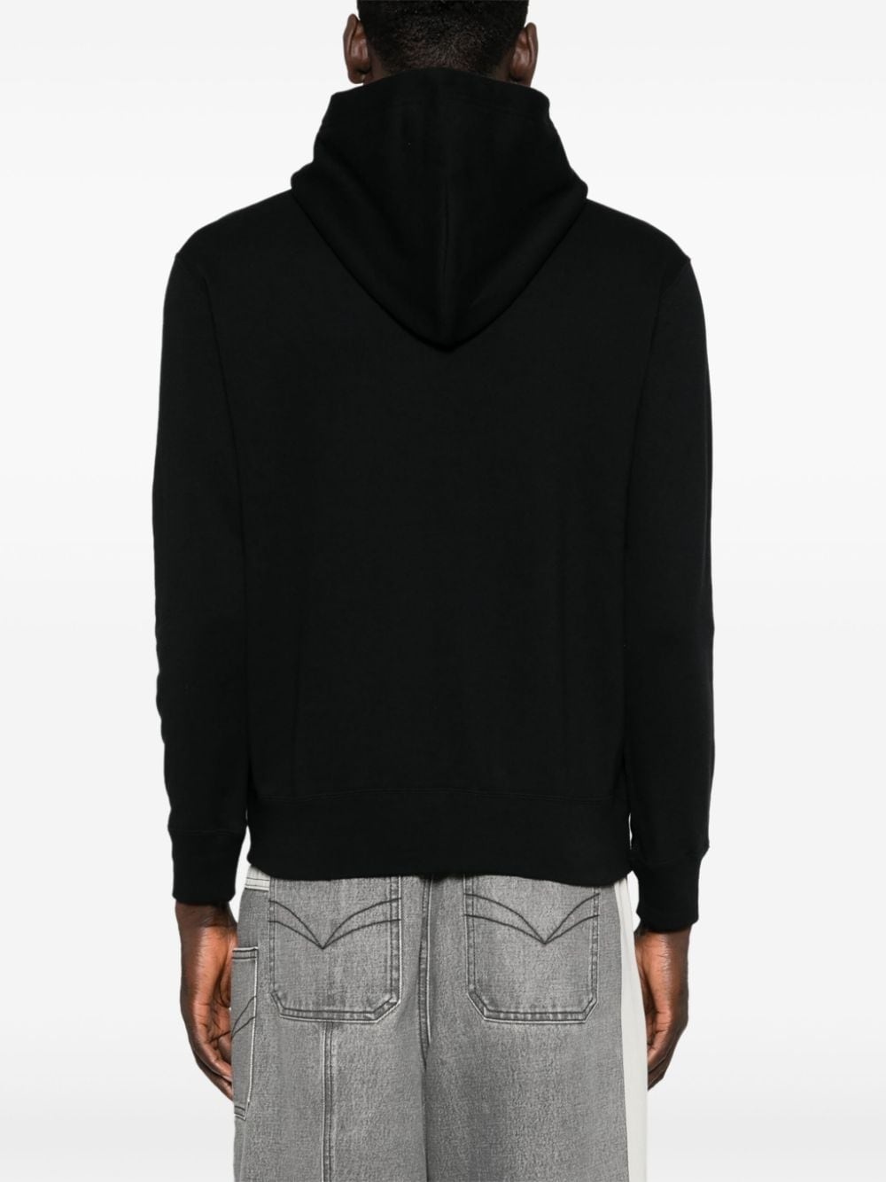 signature heart-patch hoodie - 5