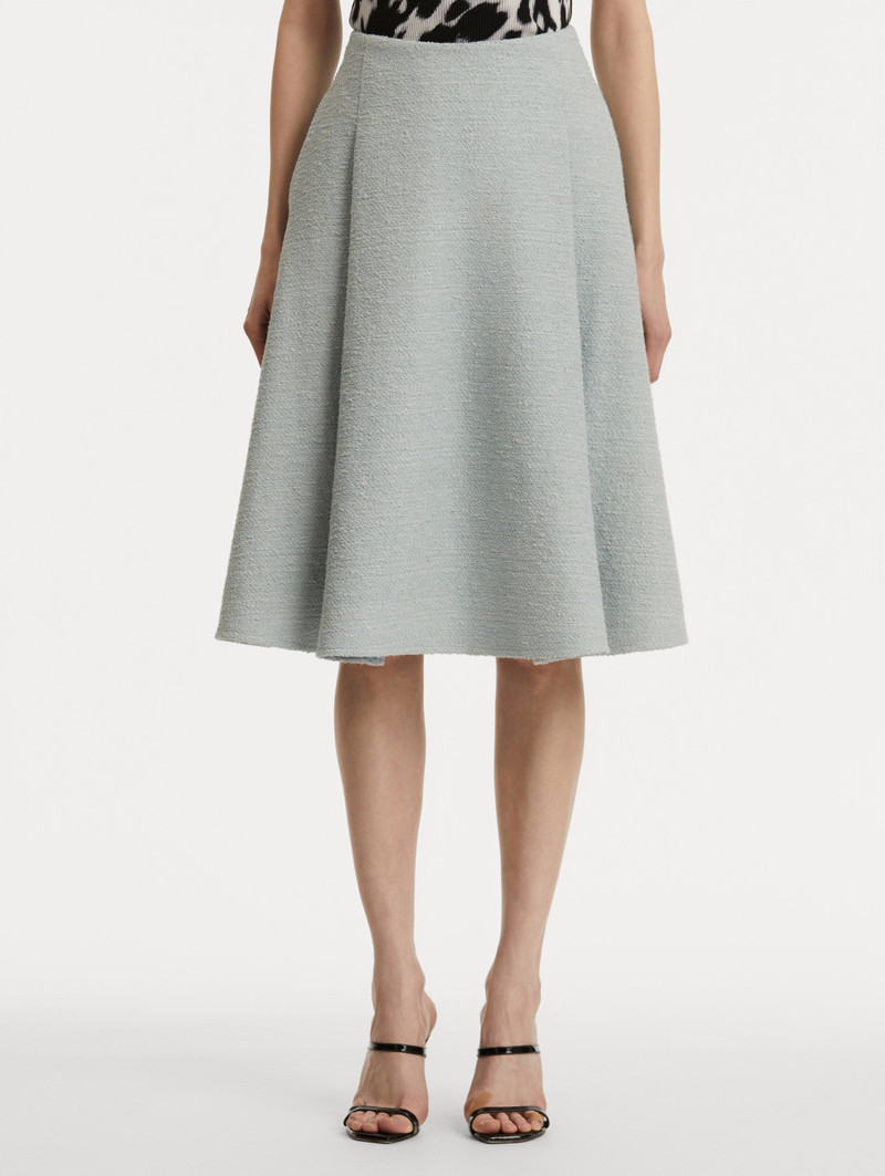 Oscar de la Renta COTTON-WOOL TWEED SKIRT outlook